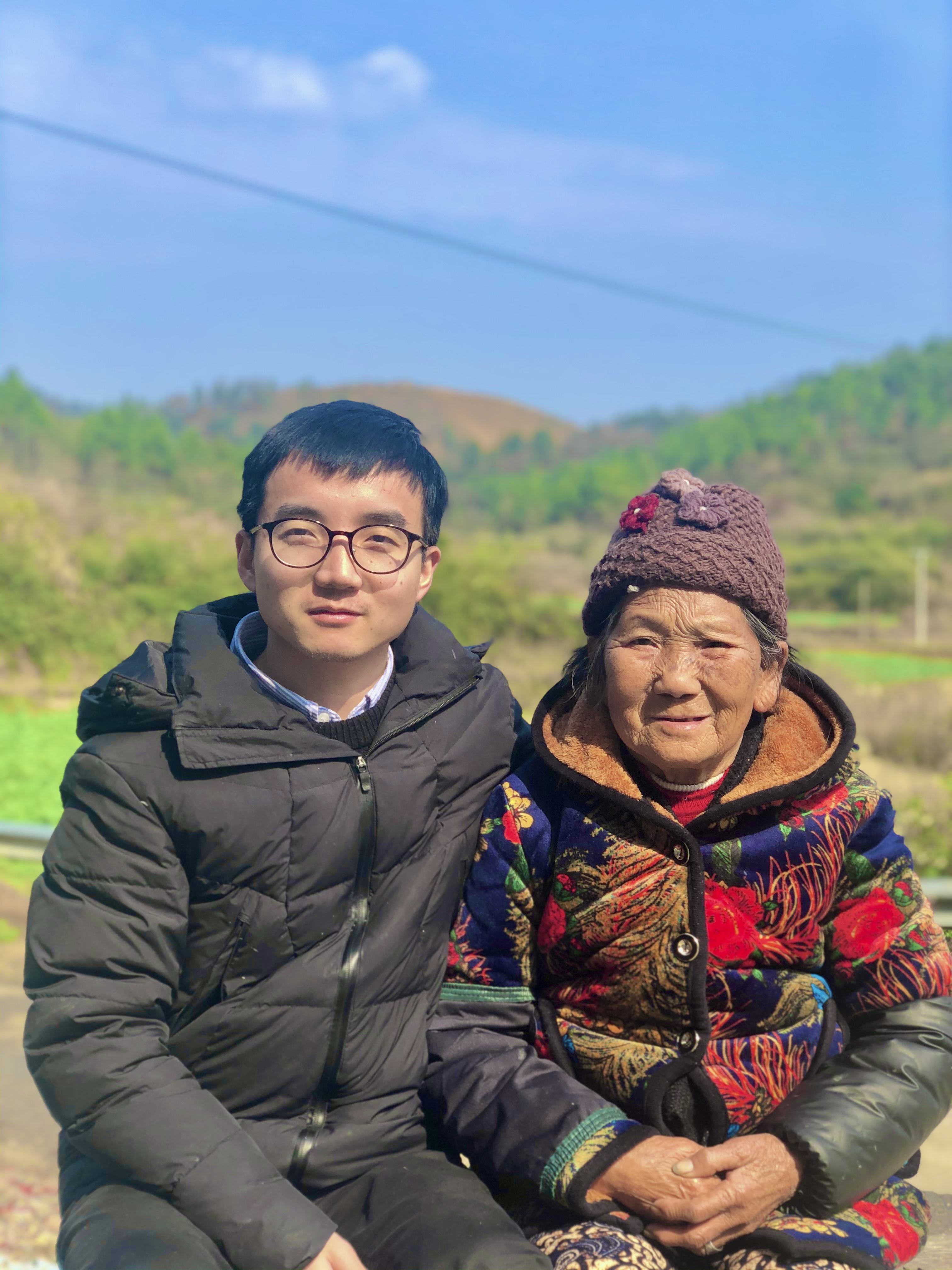2020，柿山村，奶奶和我